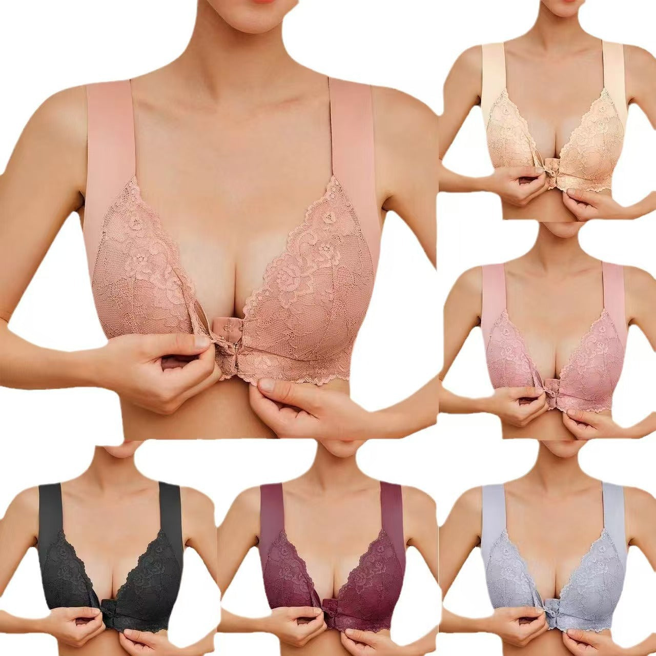Lace Bralette Set – 3 Pack